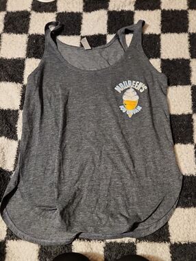 Next Level Apparel Charcoal Grey Racerback Tank